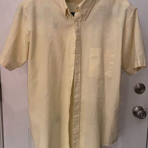 Watch Hill Men’s 16.5 Beige Button Up Dress Shirt